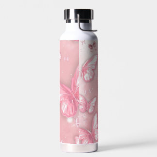 Bouteille D'eau Restez gentil, restez Cool 🦋