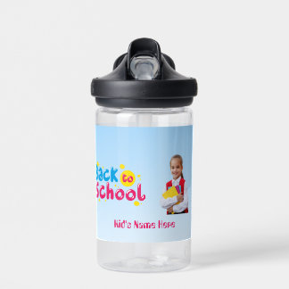 Bouteille D'eau Retour à l'école Enfants Mignons Étudiant 