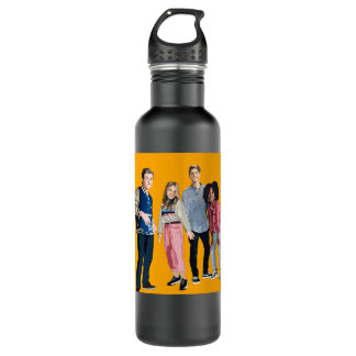 Bouteille D'eau Retro Henry Danger Crew Dessin numérique couleur B