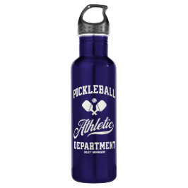Bouteille D'eau Retro Pickleball Athleball Département sur mesure