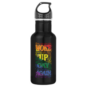 Bouteille D'eau Réveillez Gay - Drôle LGBTQ+ Pride