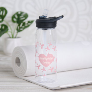 Bouteille d'eau Rêves de Nœud Rose