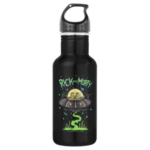 Bouteille D'eau RICK ET MORTY™ Graphique de vol spatial illustr