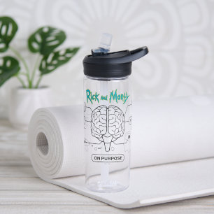 Bouteille D'eau RICK ET MORTY™ Télécharger le cerveau de sauvega