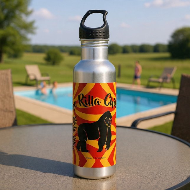 Bouteille D'eau Rilla Chilla - Drink Containers (Créateur téléchargé)