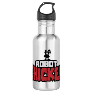 Bouteille D'eau Robot Chicken Logo