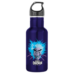 Bouteille D'eau Robot Chicken Scientist Head Graphic