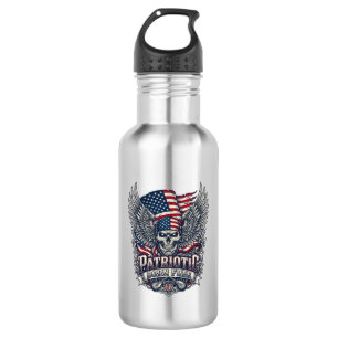 Bouteille D'eau Rocker du bandana patriotique Méta musique Old Glo