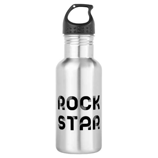 Bouteille D'eau Rockstar (Devant)