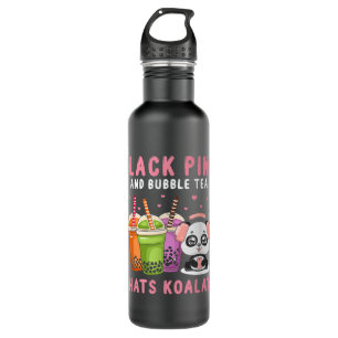 Bouteille D'eau Rose noir dans votre région K-Pop Kpop Corée Pop B