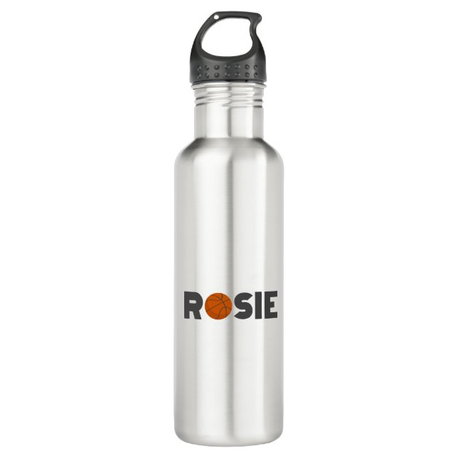 Bouteille D'eau Rosie Basketball (Devant)