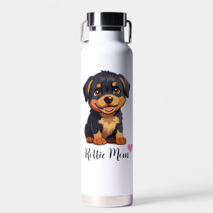 Bouteille D'eau Rottweiler Chien Maman Cuivre Vacuum