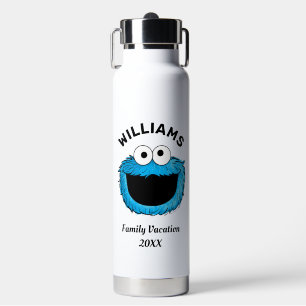 Bouteille D'eau Rue Sésame Cookie Monster Famille Vacances