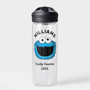 Bouteille D'eau Rue Sésame Cookie Monster Famille Vacances