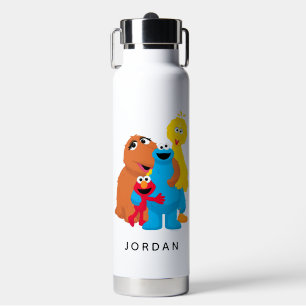 Bouteille D'eau Rue Sésame Groupe Hug Ajouter Votre Nom