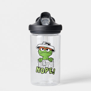 Bouteille D'eau Rue Sésame   Oscar le Grouch Nope!