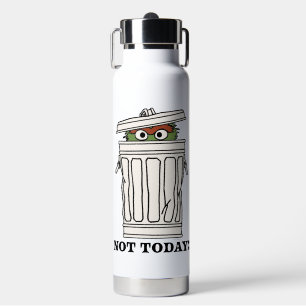 Bouteille D'eau Rue Sésame   Oscar le Grouch Pas aujourd'hui!