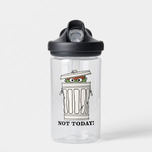 Bouteille D'eau Rue Sésame   Oscar le Grouch Pas aujourd'hui!