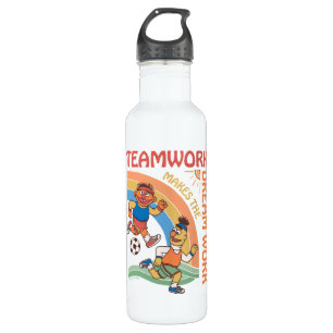 Bouteille D'eau Rue Sésame   Travail d'équipe Ernie & Bert