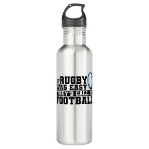 Bouteille D'eau Rugby au football
