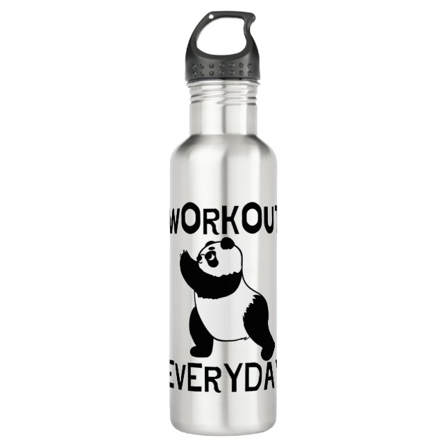 Bouteille D'eau Salle De Fitness Panda (Devant)
