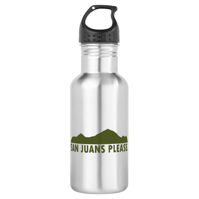 Bouteille D'eau San Juans S'Il Vous Plaît (Devant)