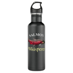 Bouteille D'eau Saumon Whisperer Dark