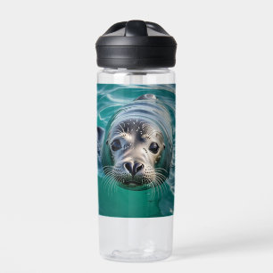 Bouteille D'eau Sceau mignon Tête hors de l'eau Personnalisé