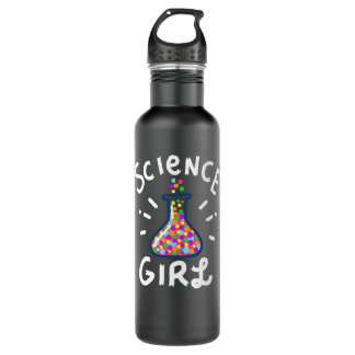 Bouteille D'eau Science Girl Chimie Biologie Étudiante en biologie