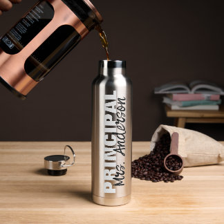 Bouteille D'eau Script de nom du principal personnalisé