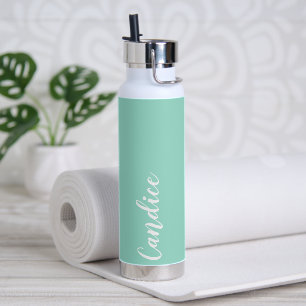Bouteille D'eau Seafoam Mariage personnalisé Bridesmaid