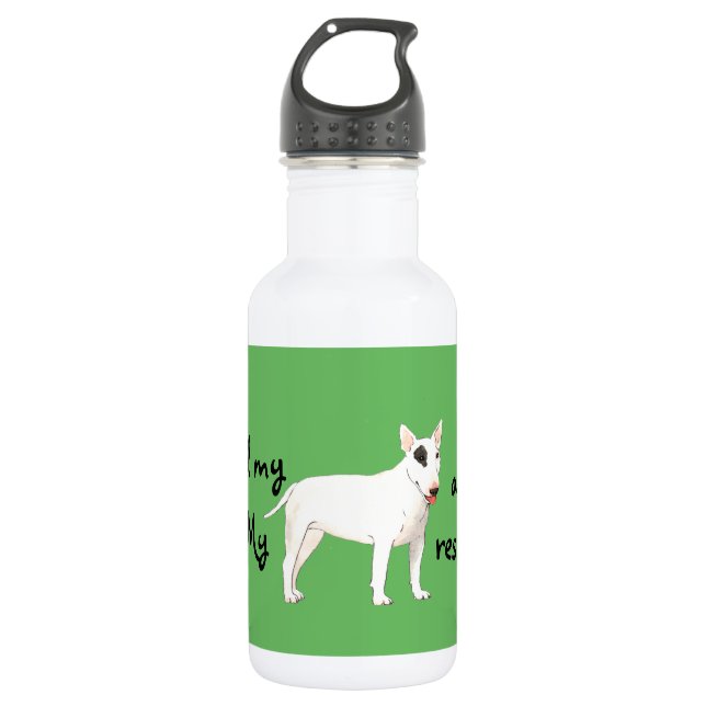 Bouteille D'eau Secourir Bull Terrier (Devant)
