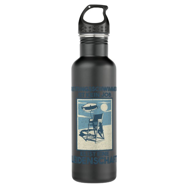 Bouteille D'eau Secourir la plage du Design Guard (Devant)