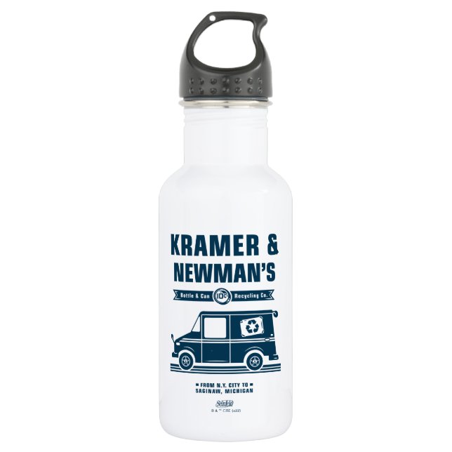Bouteille D'eau Seinfeld | Kramer & Newman's Recycling Co. (Devant)