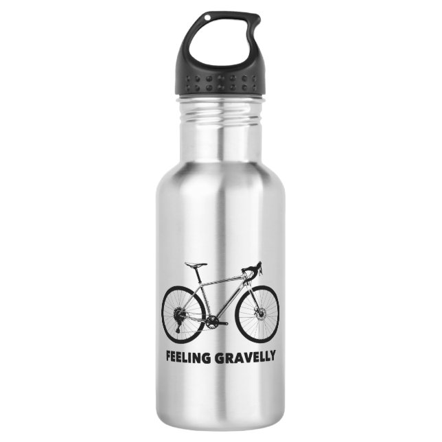 Bouteille D'eau Sentir le cyclisme Gravelly (Devant)