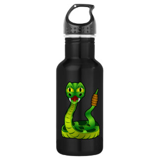 Bouteille D'eau Serpent à sonnettes de bande dessinée
