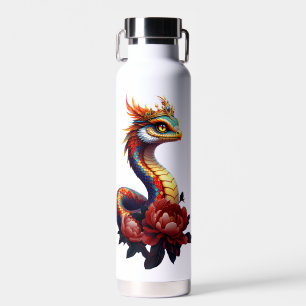 Bouteille D'eau Serpent royal étoilé de l'univers.