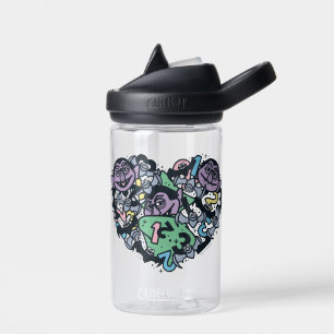 Bouteille D'eau Sésame Sésame   Comte von Count Doodle Heart