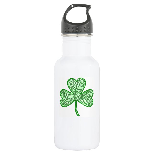 Bouteille D'eau Shamrock (Devant)