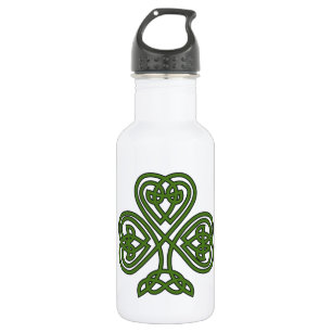 Bouteille D'eau Shamrock celte - Jour de la Saint Patrick