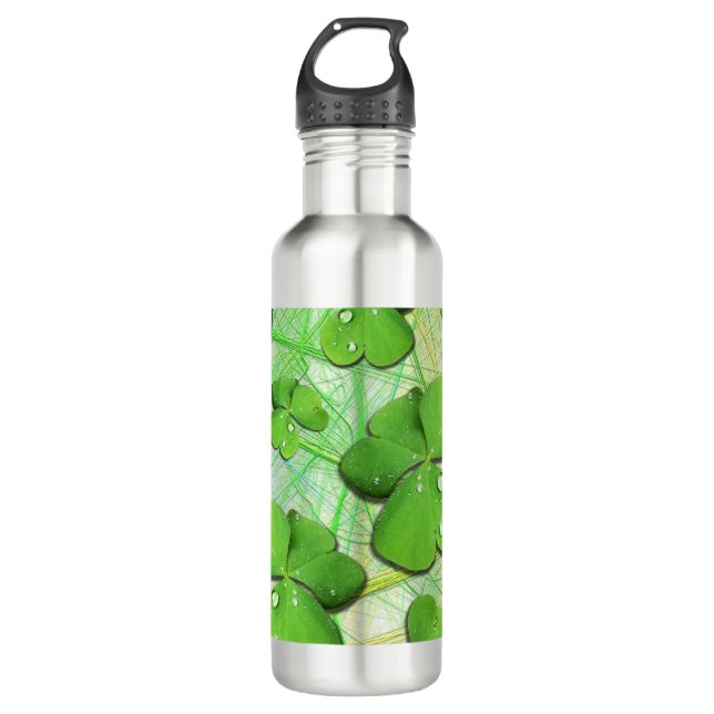 Bouteille D'eau Shamrock vert St Patrick iPhone 5 Coque-Mate (Devant)