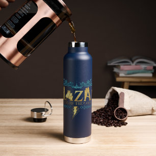 Bouteille D'eau SHAZAM ! Furie des dieux Logo mythique