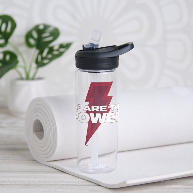 Bouteille D'eau SHAZAM ! Furie des dieux | Nous Sommes Le Pouvoir (Yoga)
