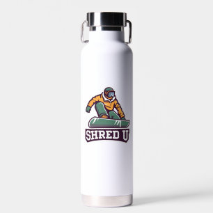 Bouteille D'eau Shred University Snowboard