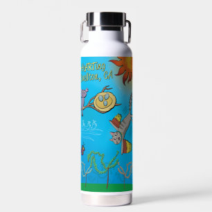 Bouteille d'eau - si près