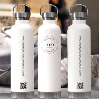 Simple Trade show cadeau Business Logo code QR