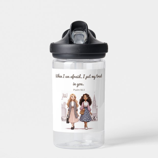 Bouteille D'eau sisters preaching bottle of water  (Avant)