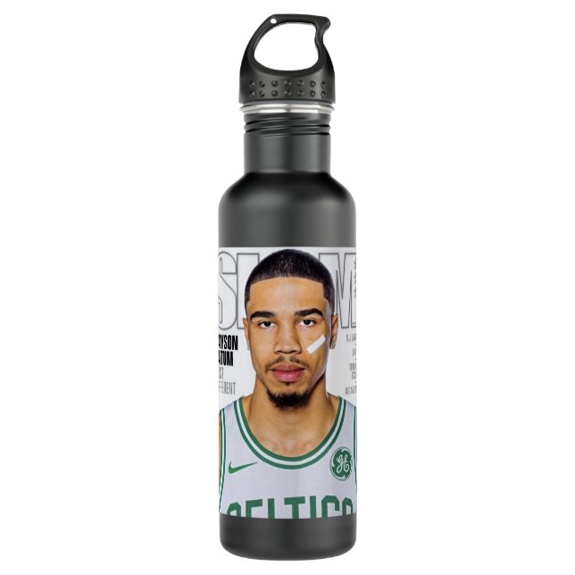 Bouteille D'eau SLAM Jasonn tatum juste différent (Devant)
