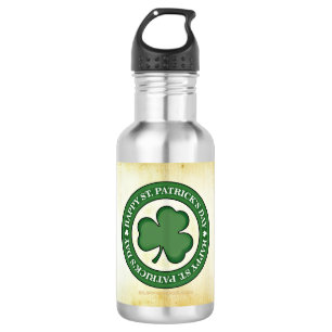 Bouteille D'eau SlipperyJoe fête la Saint Patrick's Day Iris