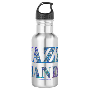Bouteille D'eau SlipperyJoe's artistique Jazz Hands couleurs vives